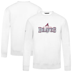 Atlanta Braves Levelwear Zane Journey Sweatshirt - White