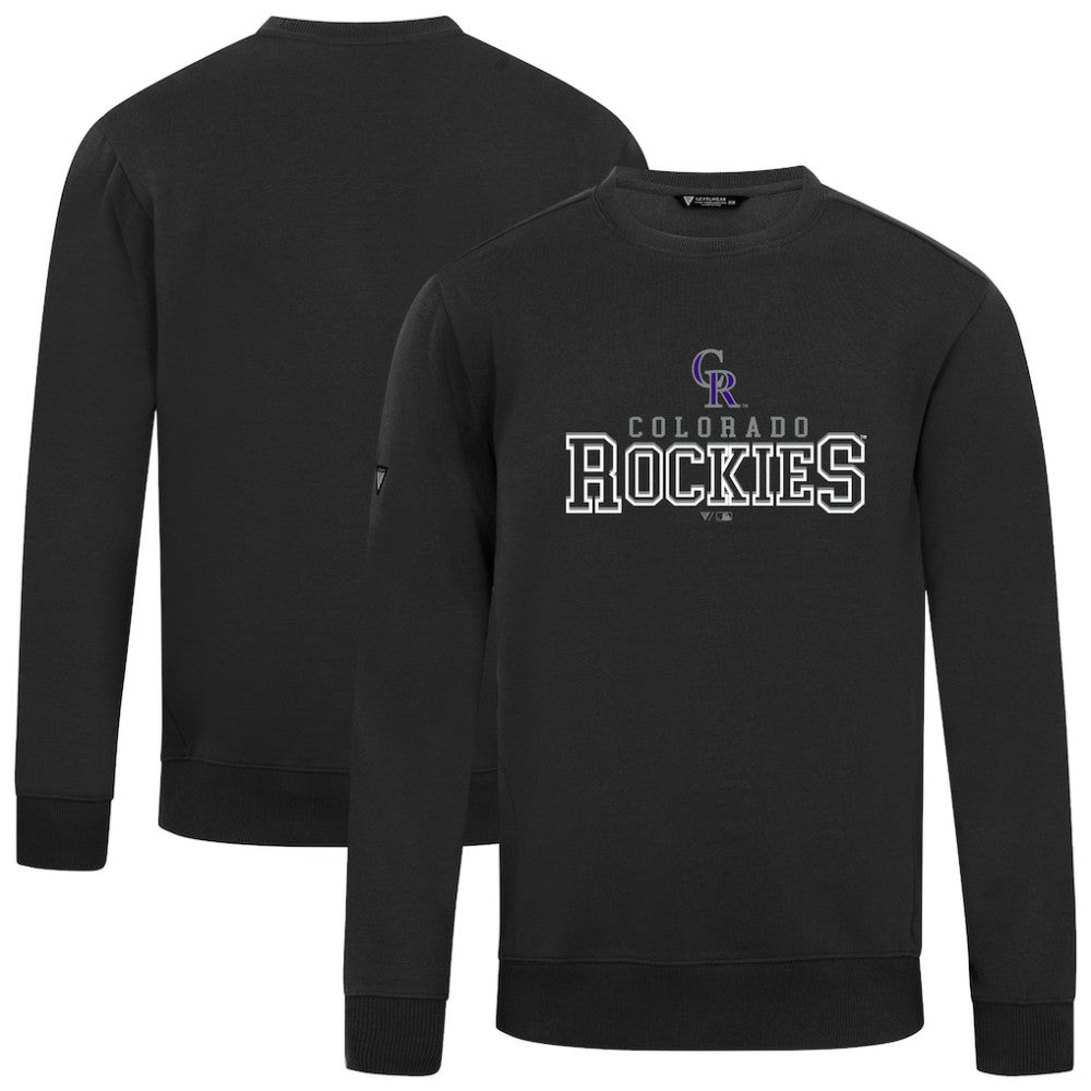 Colorado Rockies Levelwear Zane Journey Sweatshirt - Black