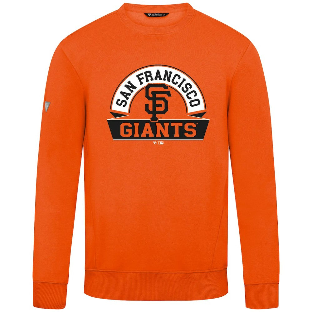 San Francisco Giants Levelwear Zane Banner Arch Sweatshirt - Orange