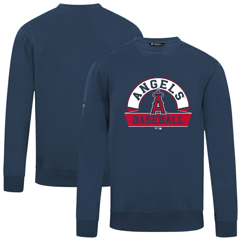 Los Angeles Angels Levelwear Zane Banner Arch Sweatshirt - Navy