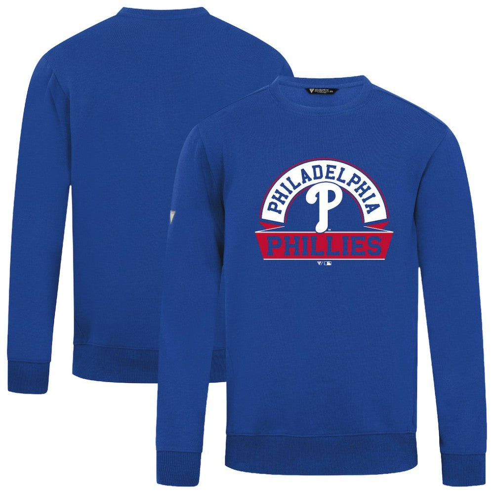 Philadelphia Phillies Levelwear Zane Banner Arch Sweatshirt - Royal