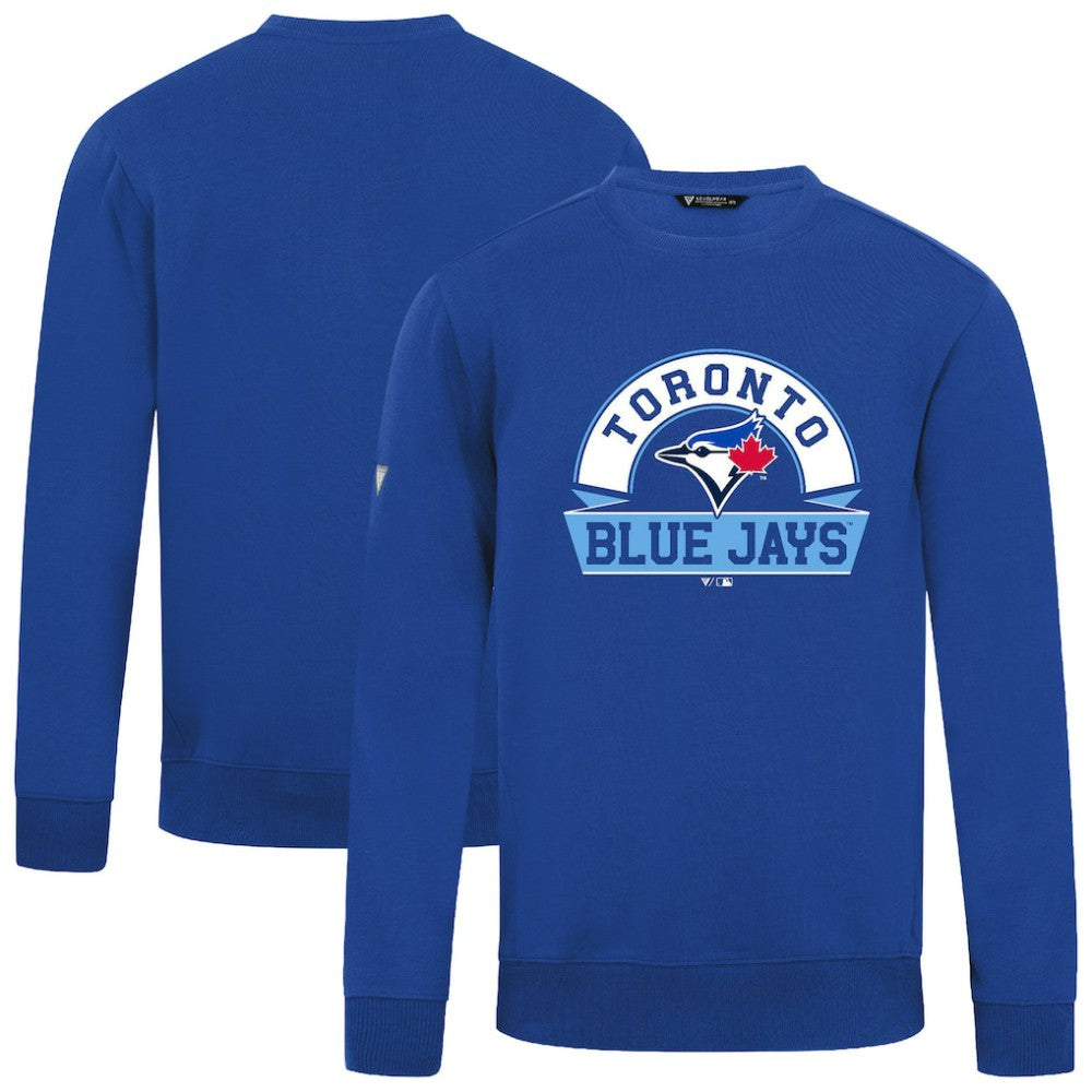 Toronto Blue Jays Levelwear Zane Banner Arch Sweatshirt - Royal