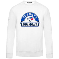 Toronto Blue Jays Levelwear Zane Banner Arch Sweatshirt - White