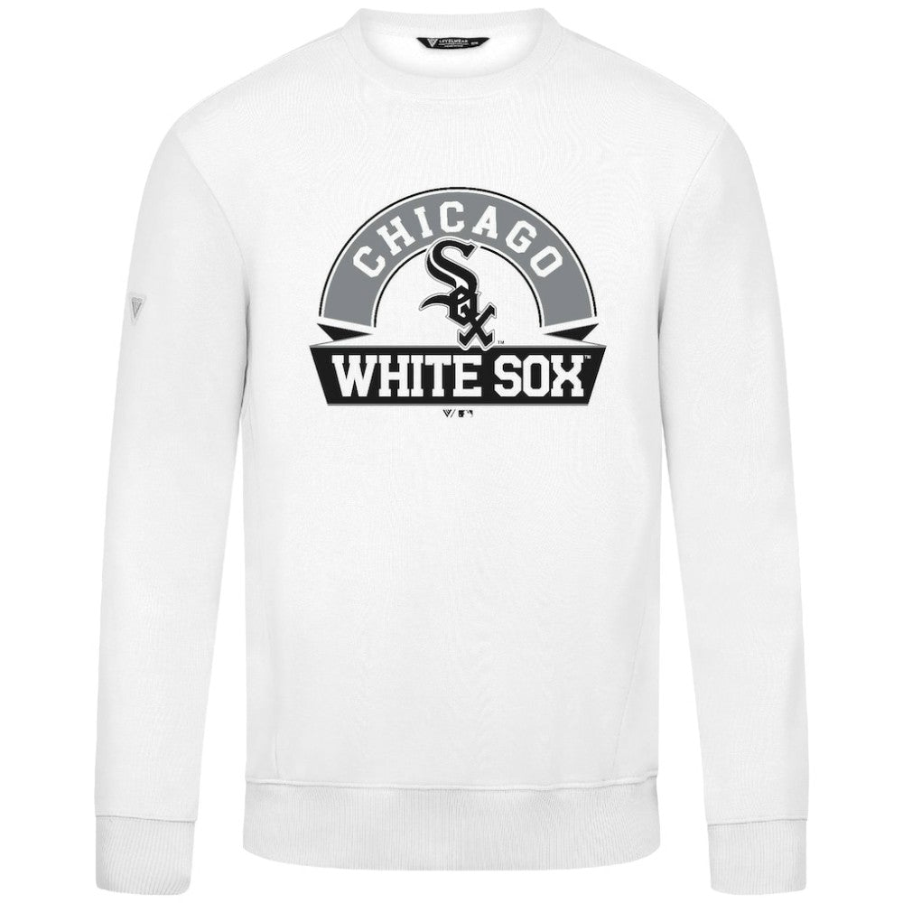 Chicago White Sox Levelwear Zane Banner Arch Sweatshirt - White