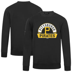 Pittsburgh Pirates Levelwear Zane Banner Arch Sweatshirt - Black