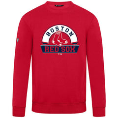 Boston Red Sox Levelwear Zane Banner Arch Sweatshirt - Red