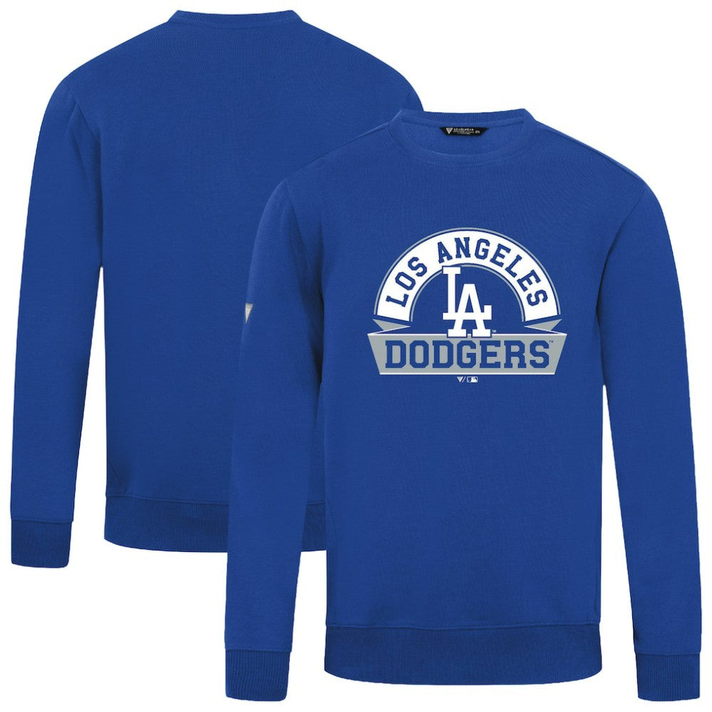 Los Angeles Dodgers Levelwear Zane Banner Arch Sweatshirt - Royal