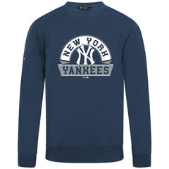 New York Yankees Levelwear Zane Banner Arch Sweatshirt - Navy