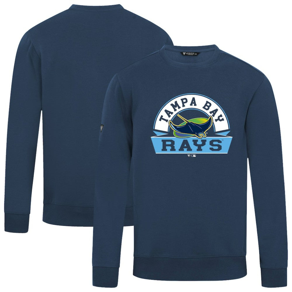 Tampa Bay Rays Levelwear Zane Banner Arch Sweatshirt - Navy