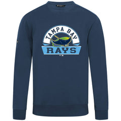 Tampa Bay Rays Levelwear Zane Banner Arch Sweatshirt - Navy