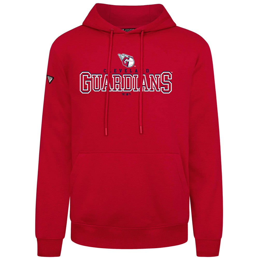 Cleveland Guardians Levelwear Podium Journey Hoodie - Red