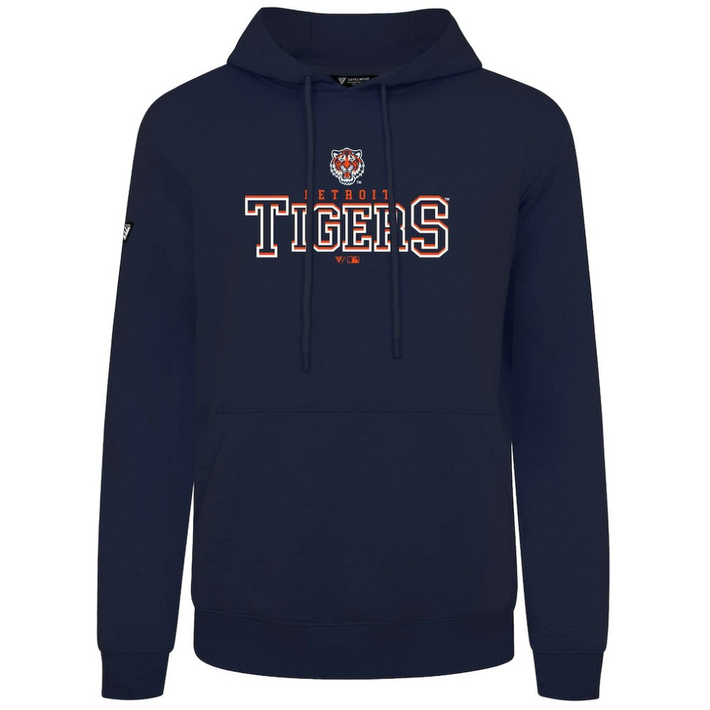 Detroit Tigers Levelwear Podium Journey Hoodie - Navy
