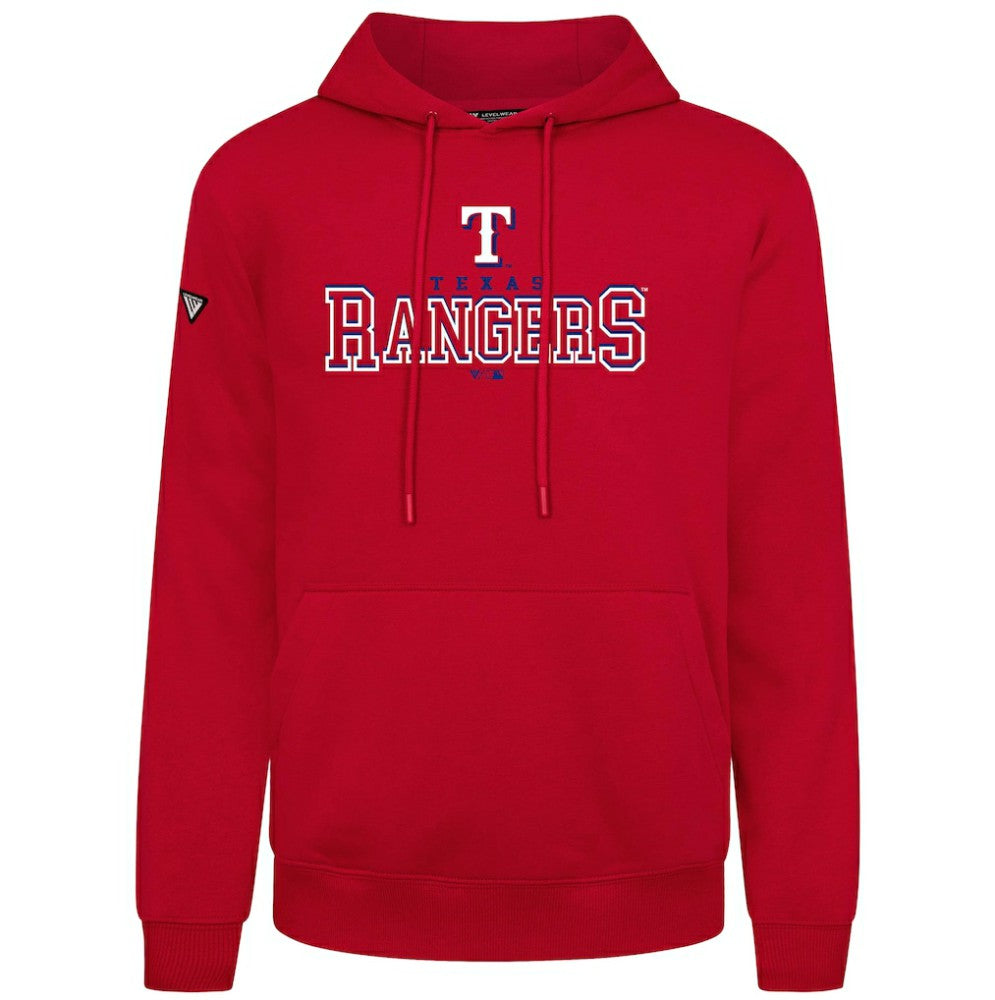 Texas Rangers Levelwear Podium Journey Hoodie - Red