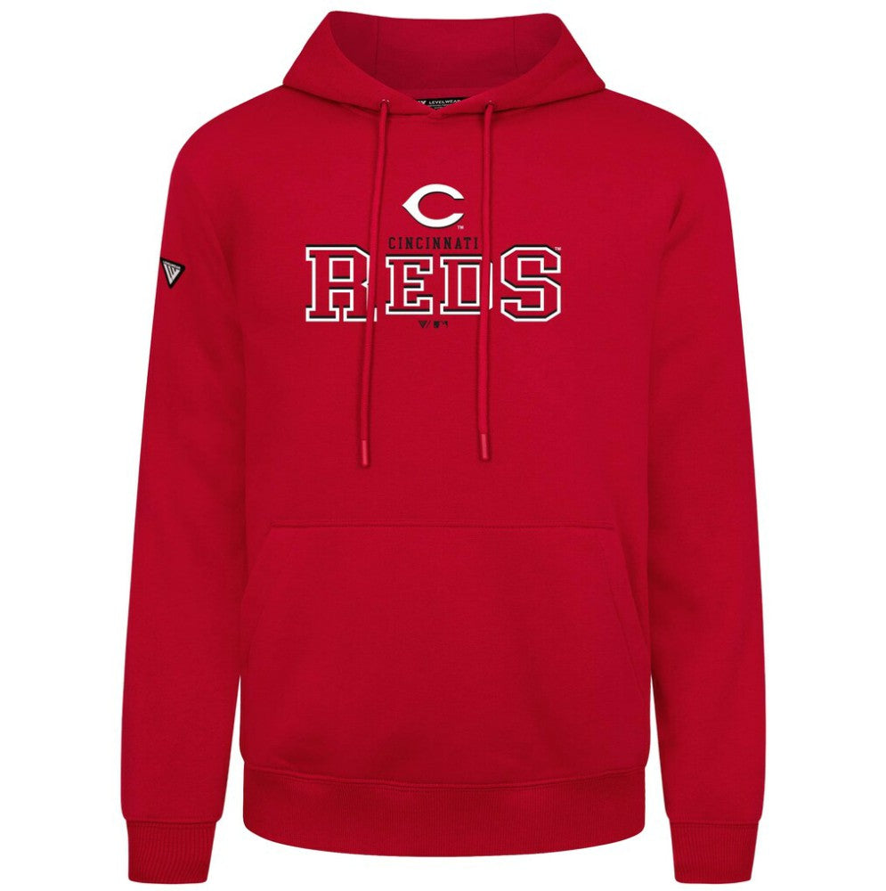 Cincinnati Reds Levelwear Podium Journey Hoodie - Red