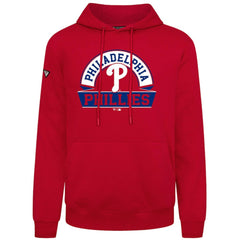 Philadelphia Phillies Levelwear Podium Banner Arch Hoodie - Red