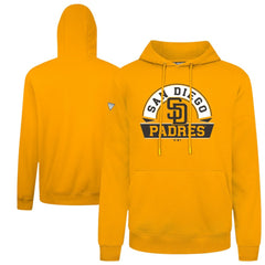 San Diego Padres Levelwear Podium Banner Arch Hoodie - Gold