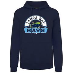 Tampa Bay Rays Levelwear Podium Banner Arch Hoodie - Navy