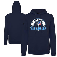 Toronto Blue Jays Levelwear Podium Banner Arch Hoodie - Navy