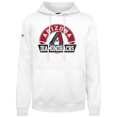 Arizona Diamondbacks Levelwear Podium Banner Arch Hoodie - White