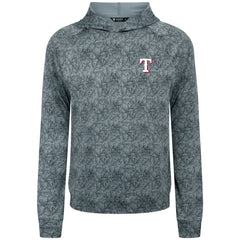 Texas Rangers Levelwear Albatross Raglan Hoodie - Gray