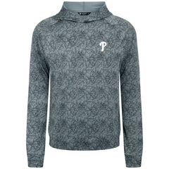 Philadelphia Phillies Levelwear Albatross Raglan Hoodie - Gray
