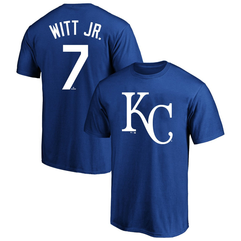 Bobby Witt Jr. Kansas City Royals Big & Tall Player Name & Number T-Shirt - Royal