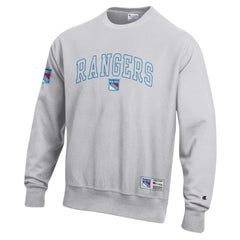 New York Rangers Champion Reverse Weave Fleece Sweatshirt Gray