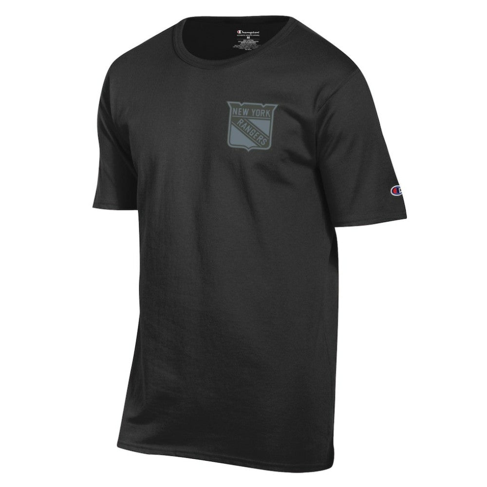 New York Rangers Champion Tonal T-Shirt Black