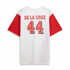 Elly De La Cruz Cincinnati Reds Profile Big & Tall Player Name & Number T-Shirt - White/Red