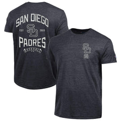 San Diego Padres Champion Vintage 3-Hit Tri-Blend T-Shirt - Black