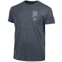 Detroit Tigers Champion Vintage 3-Hit Tri-Blend T-Shirt - Navy
