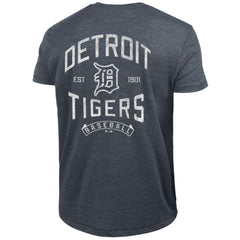 Detroit Tigers Champion Vintage 3-Hit Tri-Blend T-Shirt - Navy