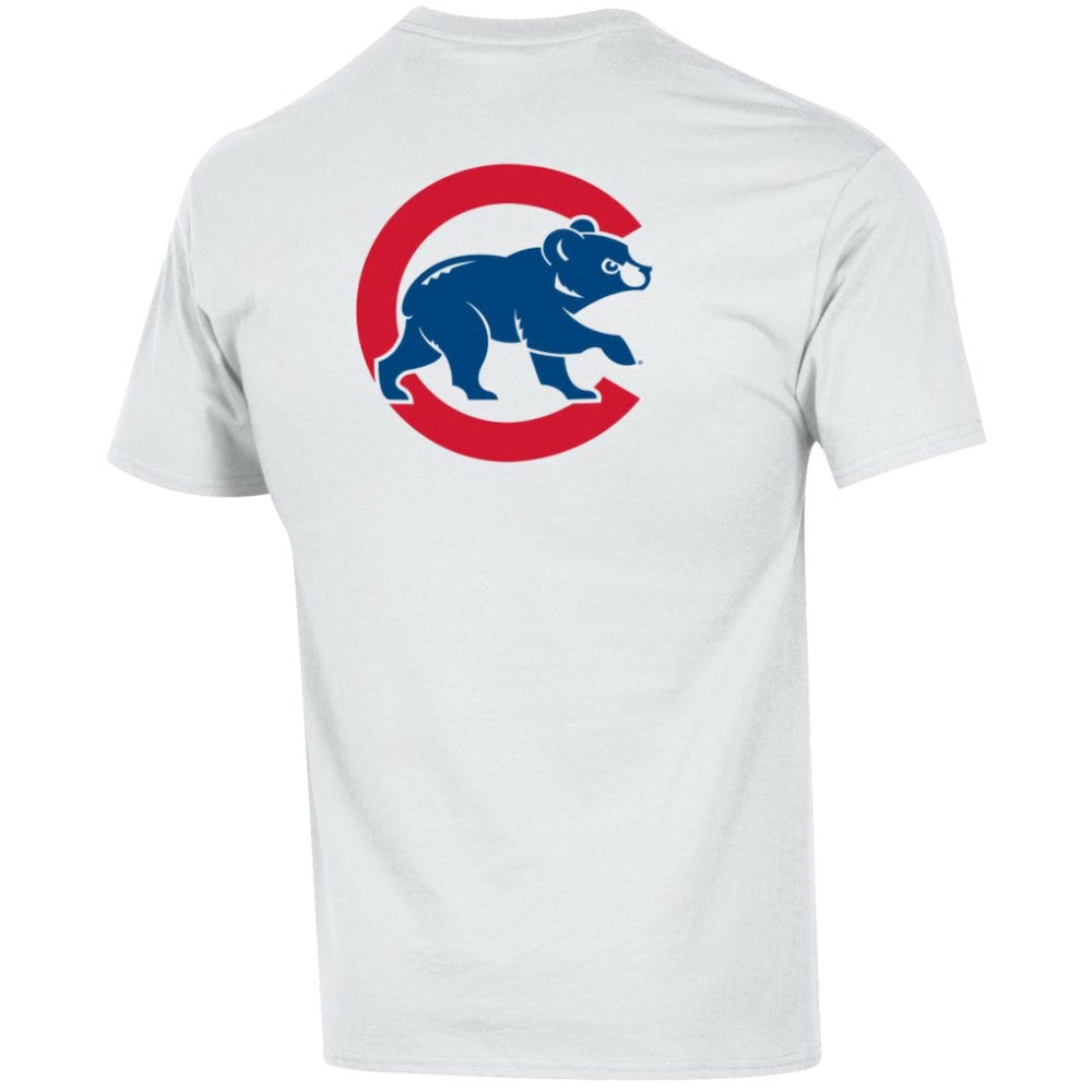 Chicago Cubs Champion 3-Hit Jersey T-Shirt - White