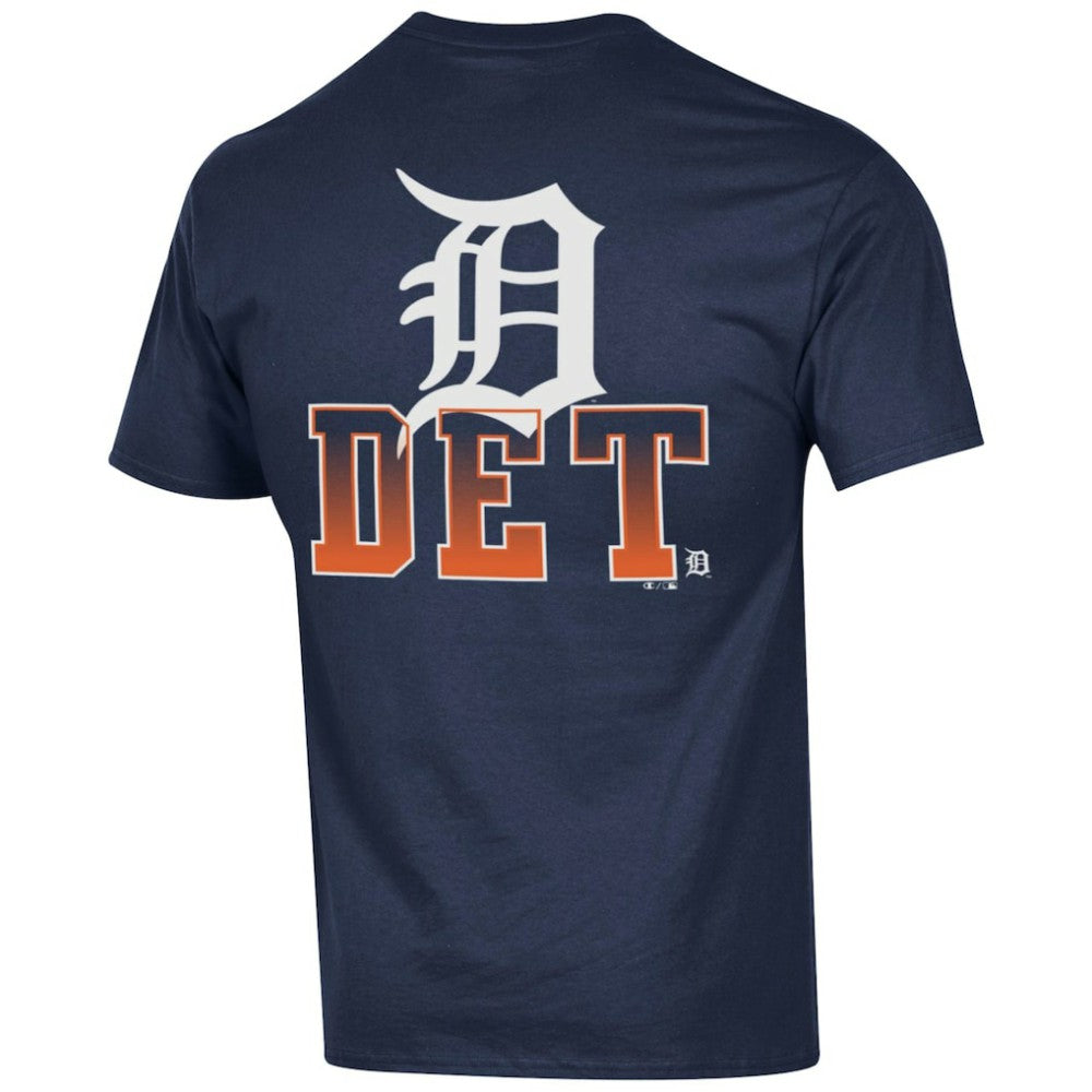 Detroit Tigers Champion Jersey T-Shirt - Navy