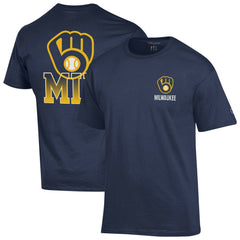 Milwaukee Brewers Champion Jersey T-Shirt - Navy