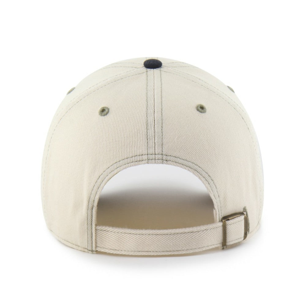 Chicago Cubs Keepsake Collection Clean Up Adjustable Hat - Natural/Black | 47 brand