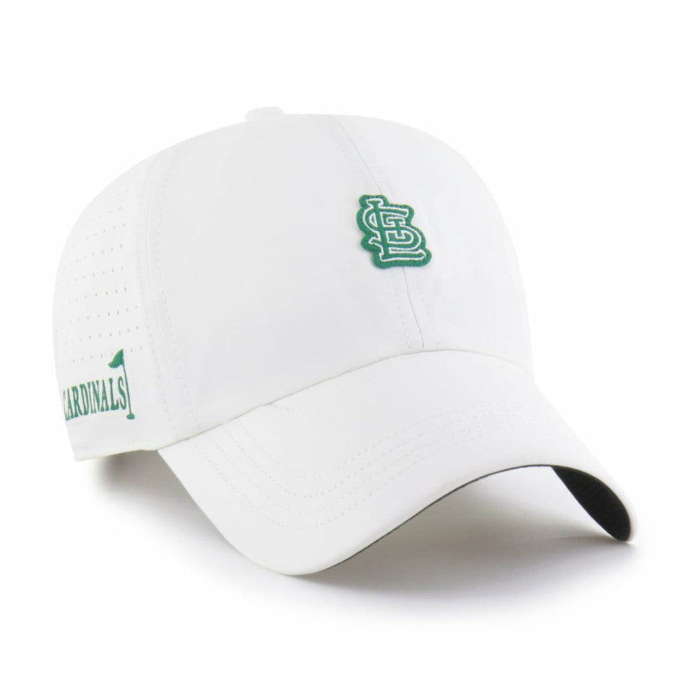 St. Louis Cardinals Elevated Greens Clean Up Adjustable Hat - White | 47 brand
