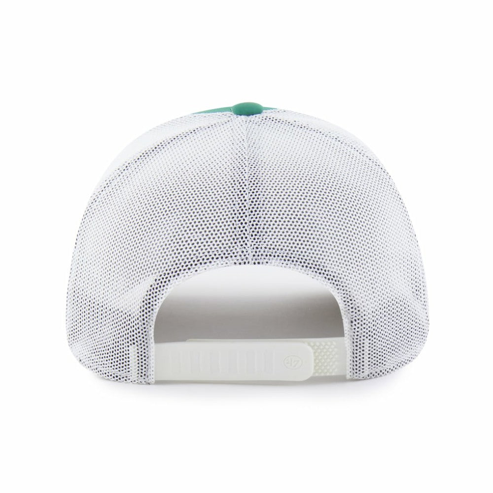 New York Yankees Elevated Greens Adjustable Trucker Hat - Kelly Green/White | 47 brand