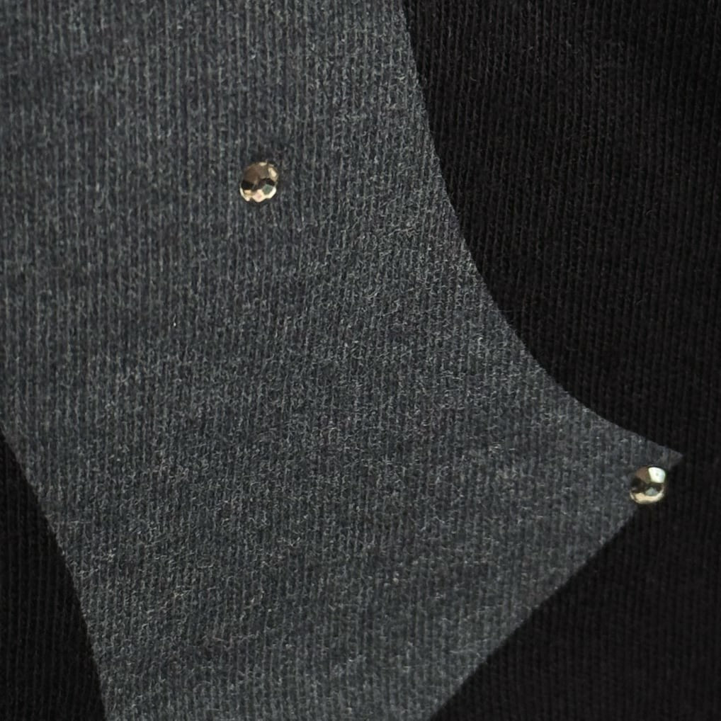 Washington Commanders Starter Women's Rhinestone Sprinkle Boxy Cropped T-Shirt - Black outlet
