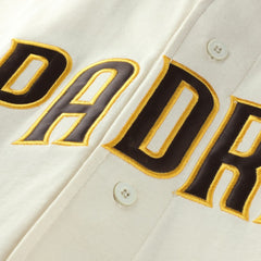 San Diego Padres Profile Big & Tall Two-Color Fashion Jersey - Cream/Brown