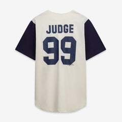 New York Yankees Profile Big & Tall Two-Color Fashion Jersey - Cream/Navy
