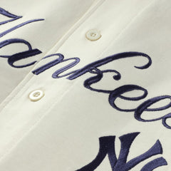 New York Yankees Profile Big & Tall Two-Color Fashion Jersey - Cream/Navy