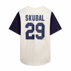 Detroit Tigers Profile Big & Tall Two-Color Fashion Jersey - Cream/Navy