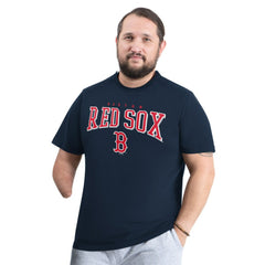 Boston Red Sox G-III Sports by Carl Banks Adaptive Classic Team Spirit T-Shirt - Navy