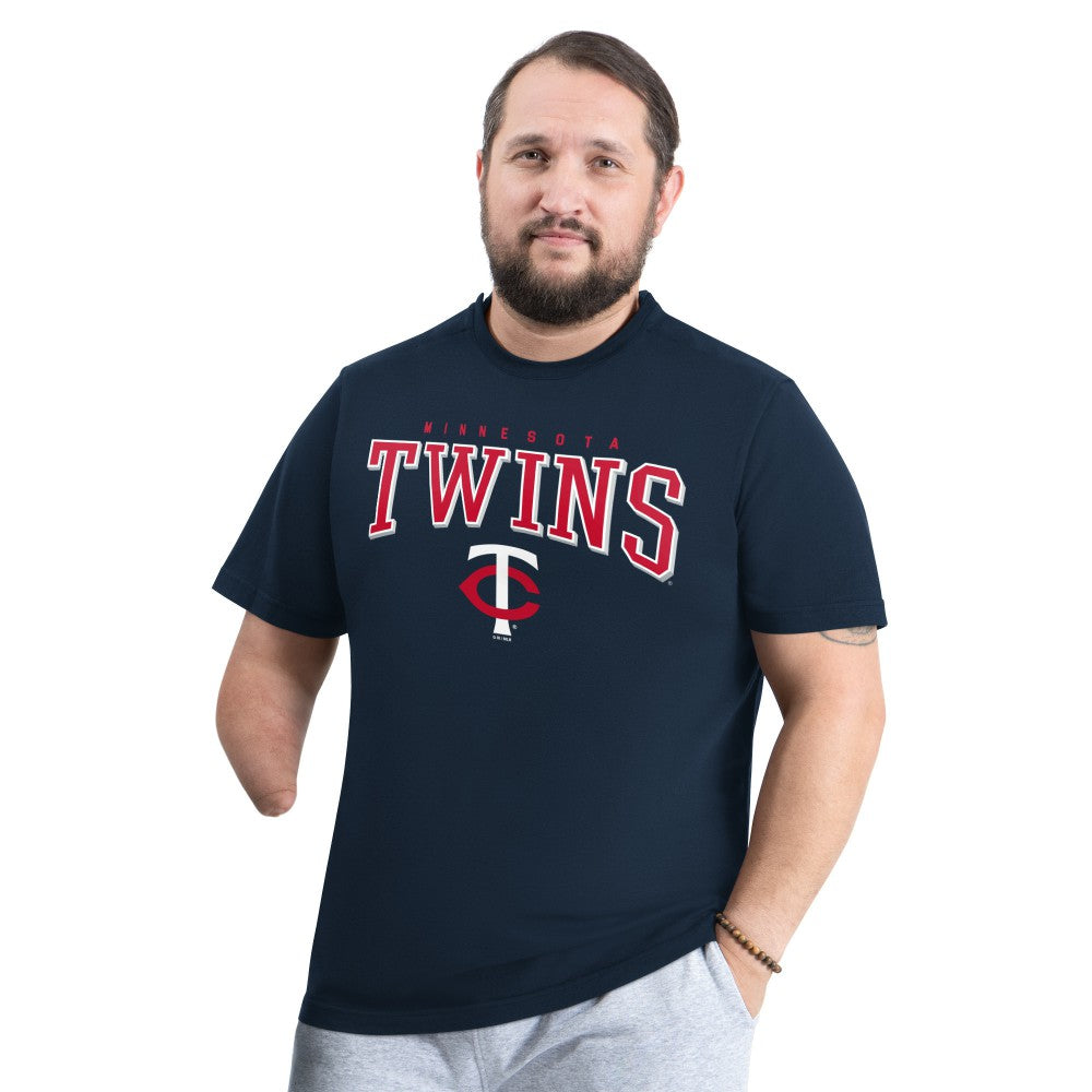 Minnesota Twins G-III Sports by Carl Banks Adaptive Classic Team Spirit T-Shirt - Navy