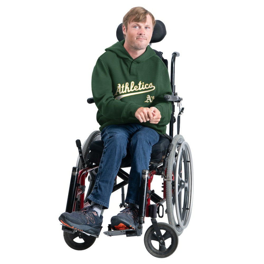 Athletics G-III Sports by Carl Banks Adaptive Lockup Fleece Hoodie - Green