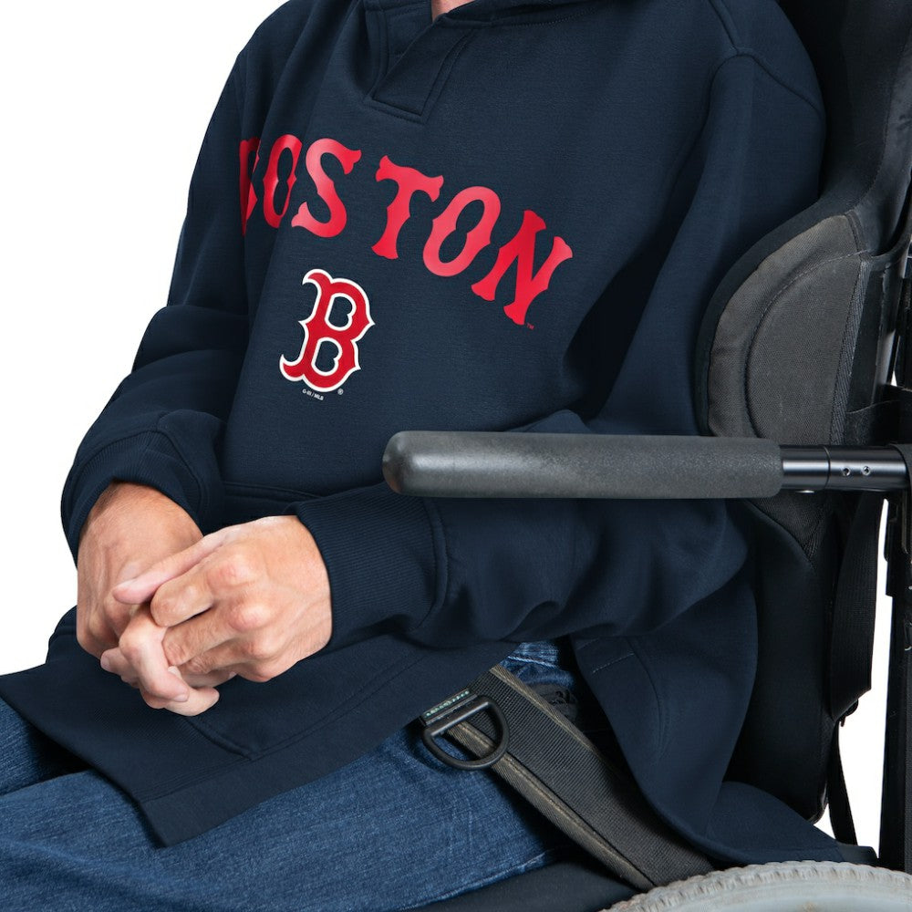 Boston Red Sox G-III Sports by Carl Banks Adaptive Lockup Fleece Hoodie - Navy
