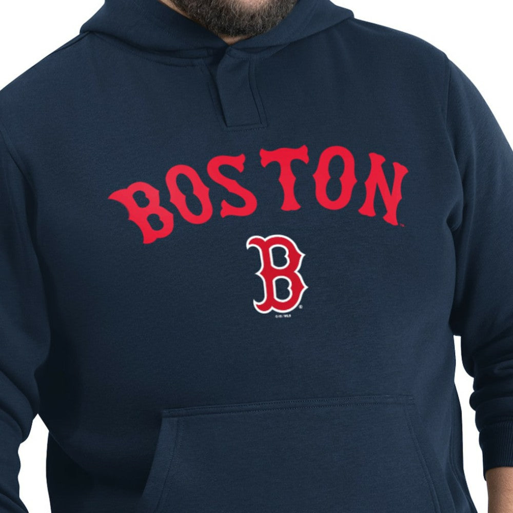 Boston Red Sox G-III Sports by Carl Banks Adaptive Lockup Fleece Hoodie - Navy