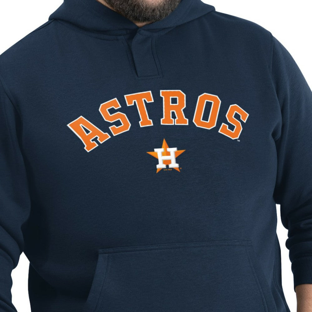 Houston Astros G-III Sports by Carl Banks Adaptive Lockup Fleece Hoodie - Navy