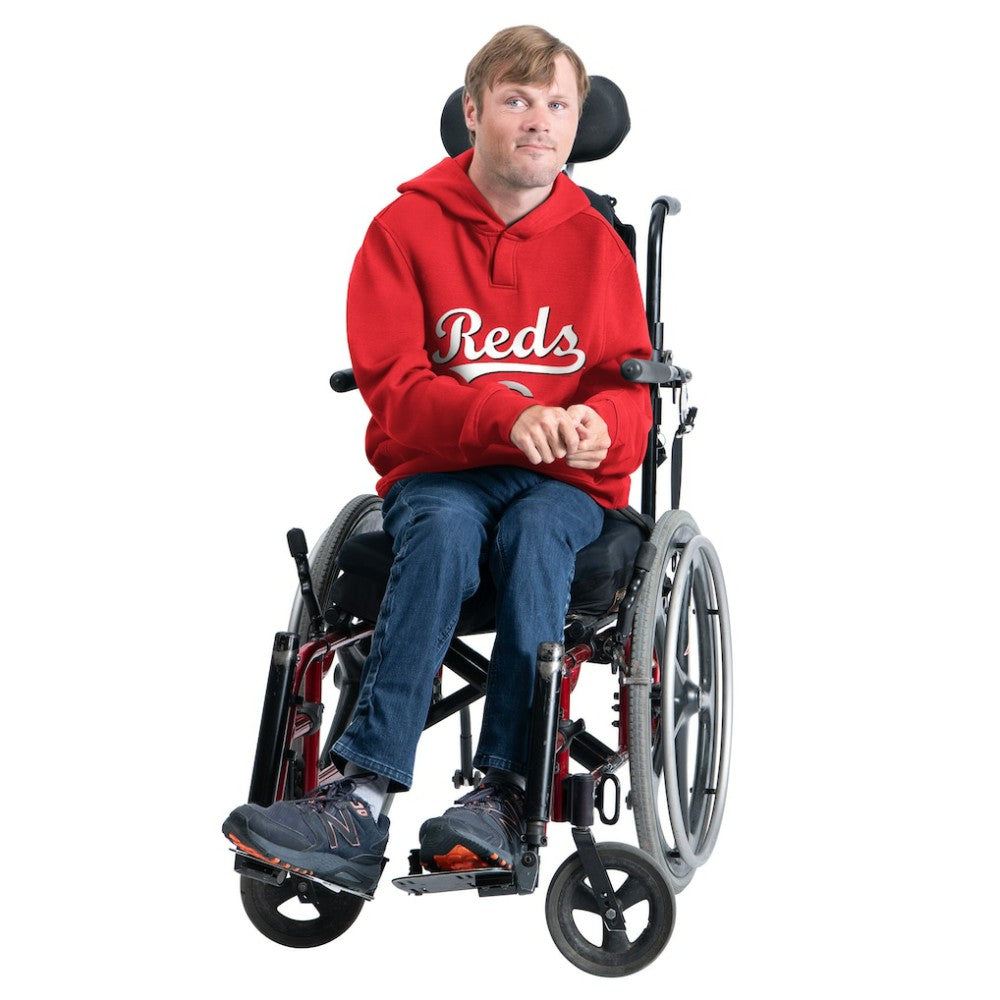 Cincinnati Reds G-III Sports by Carl Banks Adaptive Lockup Fleece Hoodie - Red